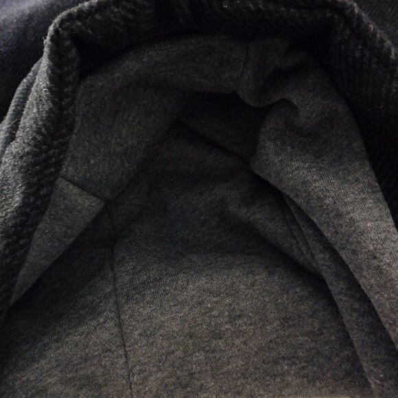 Kenneth Cole Black Coat Wool Blend Zip Button Hooded Quilted Lining Size XL - Picture 4 of 9